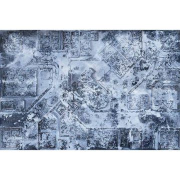 Winter Warzone City 6x4 Mousepad Gaming Mat