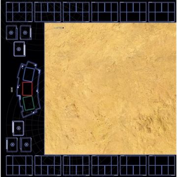 Diced Legion 4x4 B Gaming Mat
