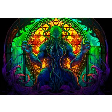 Canvas: Cthulhu Glass - 90 x 60 cm