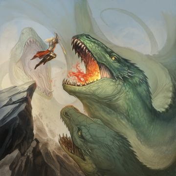 Adult Giant Lindworm - Dice Tray