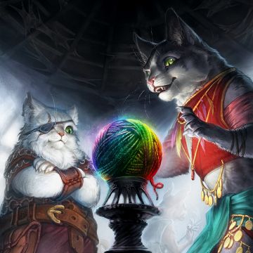 The Black Cat - Dice Tray