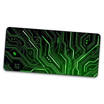 Smaragd Circuit - Gamer Mousepad