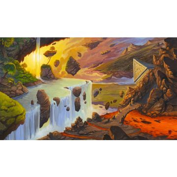 TCG: Mana Clash Stitched Playmat - 61 x 35 cm