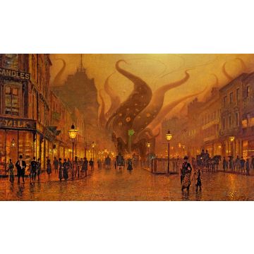 TCG: Mythos Avatar Shub Niggurath Stitched Playmat - 61 x 35 cm