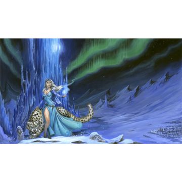 TCG: Winter Magic Stitched Playmat - 61 x 35 cm