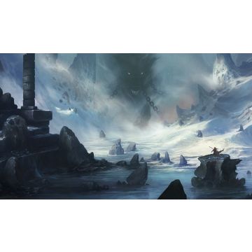 TCG: Winter Wolf Stitched Playmat - 61 x 35 cm