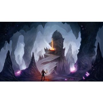 TCG: Caves Stitched Playmat - 61 x 35 cm