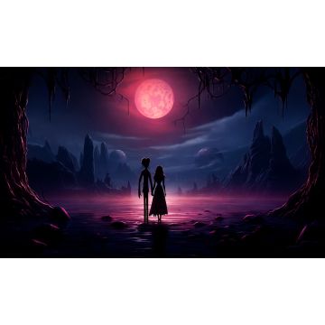 TCG: Zombie Bride Stitched Playmat - 61 x 35 cm