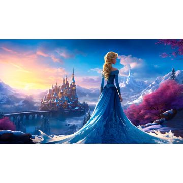TCG: Frost Queen Stitched Playmat - 61 x 35 cm