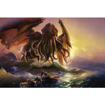 TCG: Cthulhu Stitched Playmat - 61 x 35 cm