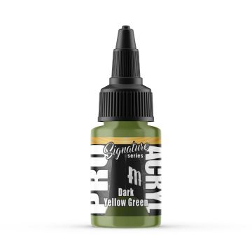 Pro Acryl Signature - Vince Venturella - Dark Yellow Green 22ml