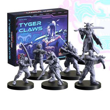 Cyberpunk Red Combat Zone: Tyger Claw Faction Starter Box