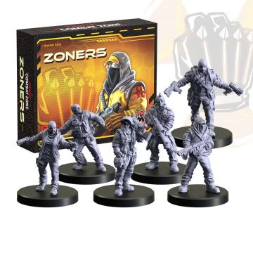 Cyberpunk Red Combat Zone: Zoners Faction Starter Box