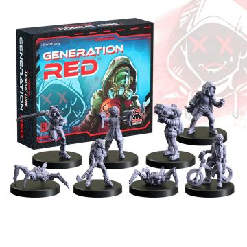 Cyberpunk Red Combat Zone: Generation Red Faction Starter Box