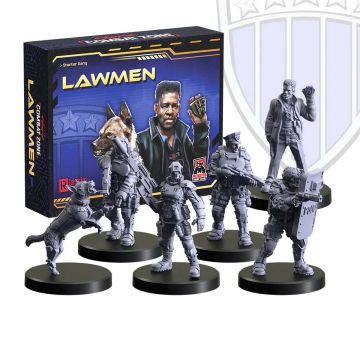 Cyberpunk Red Combat Zone: Lawmen Faction Starter Box