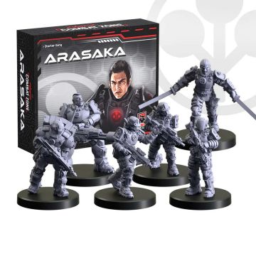 Cyberpunk Red Combat Zone: Arasaka Faction Starter Box