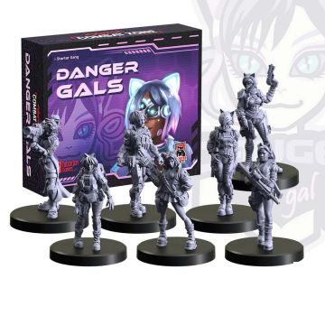Cyberpunk Red Combat Zone: Danger Gals Faction Starter Box