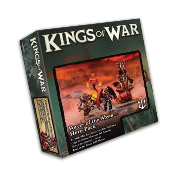 Kings of War: Forces of the Abyss Hero Pack