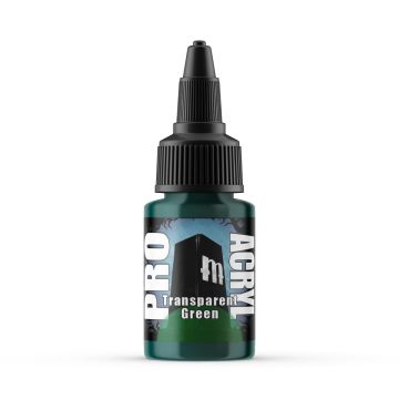 Pro Acryl - Transparent Green 22ml