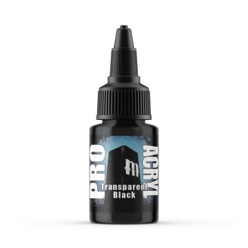 Pro Acryl - Transparent Black 22ml