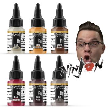 Pro Acryl Signature - Jon Ninas (Ninjon) Signature Set - 6 Colors