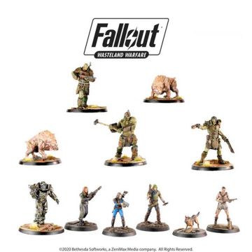 Fallout: Wasteland Warfare - Resin Two Player Starter Set Models