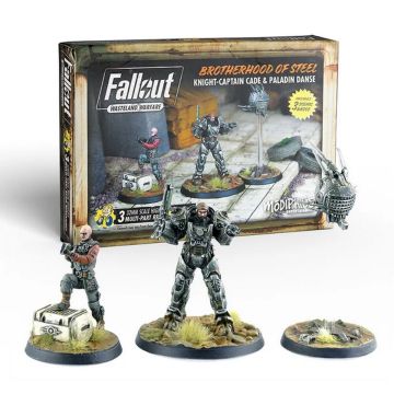 Fallout: Wasteland Warfare - Brotherhood of Steel Knight-Captain Cade and Paladin Danse
