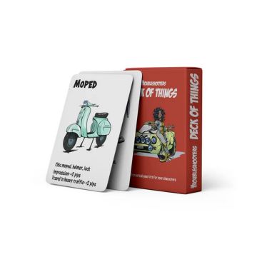 The Troubleshooters: Equpiment Cards