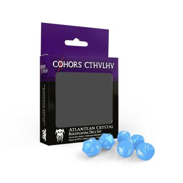 Cohors Cthulhu RPG: Atlantean Crystal Dice Pack