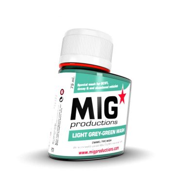 Mig Productions: Light Grey-Green Wash 75ml