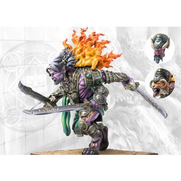 Sorcerer Kings: Rakshasa Bakasura with Swords
