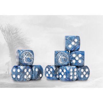Nords Logo on Teal Marbled Dice