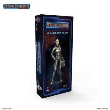 Human Ace Pilot - Starfinder Miniatures