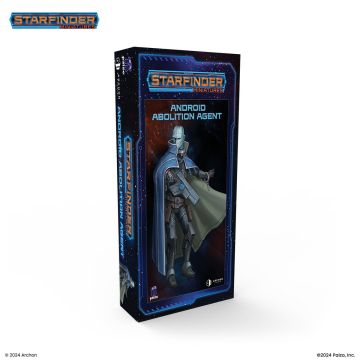 Android Abolitionist Agent - Starfinder Miniatures