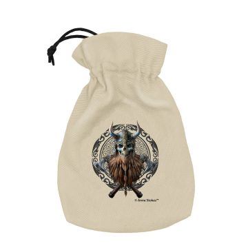 Anne Stokes Dice Pouch: Viking Skull