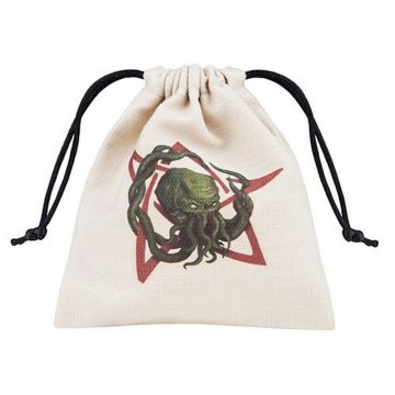 Call of Cthulhu: Dice Bag - Beige & Multicolour