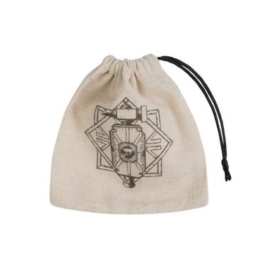 Dwarven Basic Dice Bag - Beige & Black