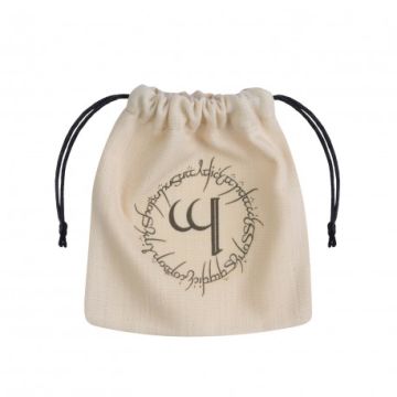 Elvish Basic Dice Bag - Beige & Black