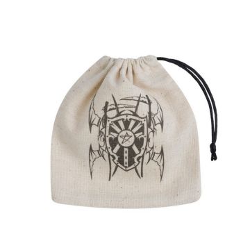 Vampire Basic Dice Bag - Beige & Black