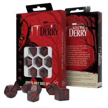 IT. Welcome to Derry. Adults Only Dice Set