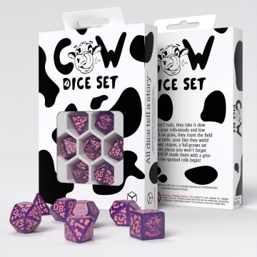 Cow Dice Set: RaMOOna