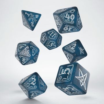 Call of Cthulhu: Dice Set - Abyssal & White