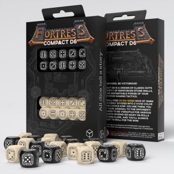 Fortress Compact D6 - Black & Beige