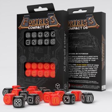 Fortress Compact D6 - Black & Red