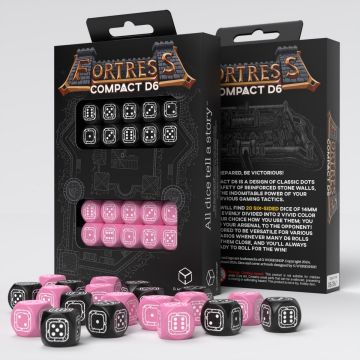 Fortress Compact D6 - Black & Pink