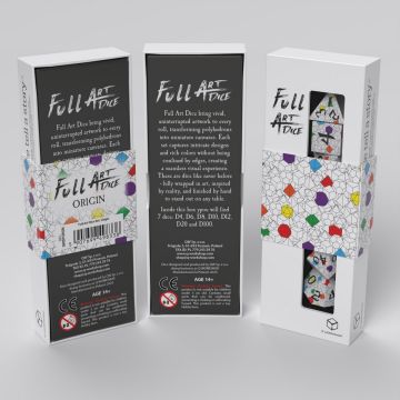 Full Art Dice Set: Origin