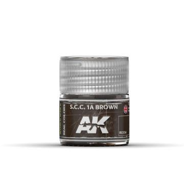 Real Colors: S.C.C. 1A Brown 10ml