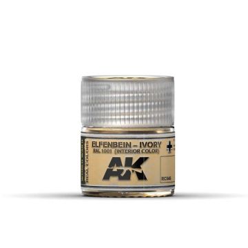 Real Colors: Elfenbein-Ivory RAL 1001 (Interior Color) 10ml