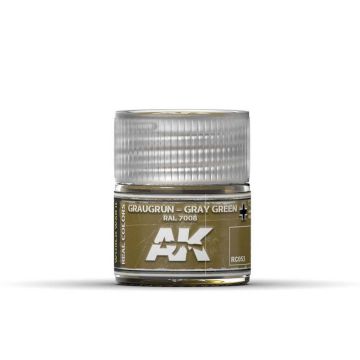 Real Colors: Graugrün-Gray Green RAL 7008 10ml