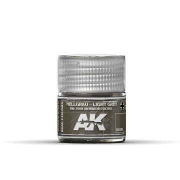 Real Colors: Hellgrau-Light Grey RAL7009 (Interior Color) 10ml